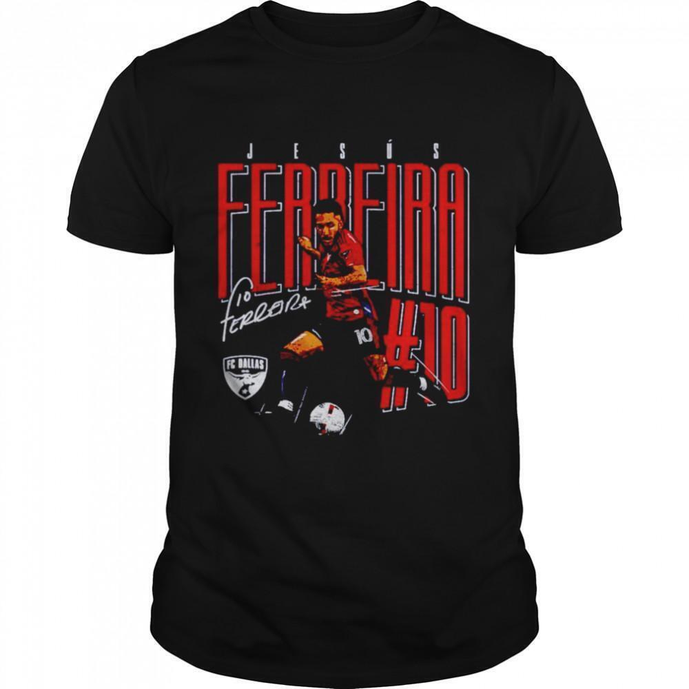 Jesus Ferreira Fc Dallas Dash Signature Shirt